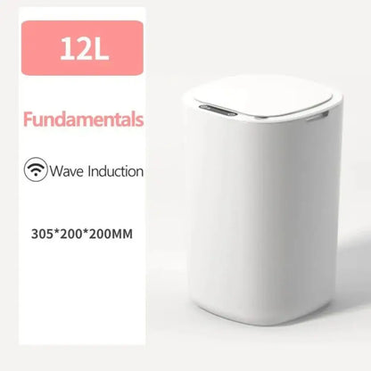 Smart Sensing Automatic Waterproof 12L Electric Trash Can